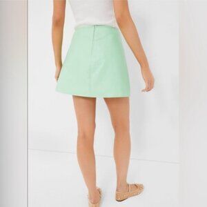 Tuckernuck Meg Mini Skirt M NWOT Mint Green